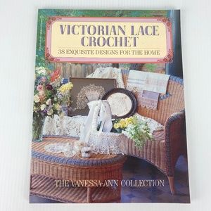 Victorian Lace Crochet Book 38 Designs Vanessa-Ann Collection Hardcover Craft